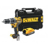 DeWALT Náradie - 18V AKU vŕtací skrutkovač s príklepom, 1x aku 1,7 POWERSTACK, bez nabíjačky DCD796E1T