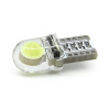 T10 led COB biela DC12V