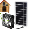 SOLÁRNY ODSÁVACÍ VENTILÁTOR, VENTILÁTOR SO SOLÁRNYM PANELOM