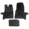 ACI textilné koberce pre FORD Transit 14- čierne (2 sedadlá, sada 3 ks)