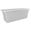 Plastkon Garden truhlík biely 60 cm