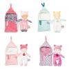 Doudou Jolijou Bábätko v navliekacej perinke 20 cm Doudou Jolijou Bábätko v navliekacej perinke 20 cm tyrkysová