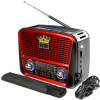 Rádio Retro Solar USB AM FW SD siete batérie (Rádio Retro Solar USB AM FW SD siete batérie)