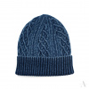 Zimná bavlnená čiapka unisex Art of Polo – modrá