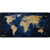 Maxi podložka pod myš Natec WORLD, 80x40cm, modrá NPO-2243