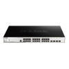D-Link DGS-1210-28MP 28-Port Gigabit PoE+ Smart Switch including 4 SFP Ports- Power budget 370W- 24 x PoE+ 10/100/10 DGS-1210-28MP/E