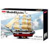 Sluban Stavebnica Model Bricks M38-B0836 USS Frigate 1:170