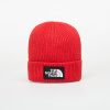 Čiapka The North Face Logo Box Cuffed Beanie TNF Red Universal Universal