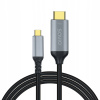Adaptérový kábel Savio USB-C na HDMI v2.0b, 3 m (Adaptérový kábel Savio USB-C na HDMI v2.0b, 3 m)