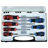 EXTOL PREMIUM 8819257 - skrutkovače sada 7ks, 4x (-), 3x (PH), CrV