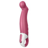 Satisfyer Petting Hippo - nabíjateľný vodotesný vibrátor (ružový)