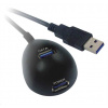 PremiumCord USB 3.0 stolní držák USB zařízení 1.8m.MF ku3dock01