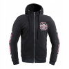 Pánska mikina W-TEC Black Heart Vintage Iron Hoodie (Veľkosť: XXL, Farba: