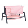 Postieľka Powder Pink Maxi-Cosi&Quinny Co Sleeping Bed Smoby pre 38 cm bábiku 4 výškové pozície SM240240