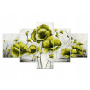 Obrázok Vintage Retro Žlté Maki 125x70 Abstrakcia (Obrázok Vintage Retro Žlté Maki 125x70 Abstrakcia)