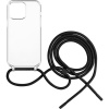 Púzdro FIXED Pure Neck s čiernou šnúrkou na krk pre Apple iPhone 14 Pro FIXPUN-930-BK