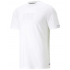 Pánske tričko PUMA BMW MMS LOGO TEE + 538141-02 WHITE veľkosť: XXL