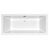 Cersanit INTRO 170x75 VAŇA OBDĹŽNIKOVÁ akrylátová + nožičky, biela S301-068