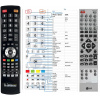 lg 6710cdat05g - náhradní dálkový ovladač kompatibilní