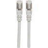 Intellinet 317245 RJ45 síťové kabely, propojovací kabely CAT 6A S/FTP 5.00 m šedá fóliové stínění, stínění pletivem, bez halogenů 1 ks