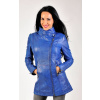 Max Original Leather Dámsky kožený kabát STELLA LG.royal blue (M 44-46) - Royal blue - M
