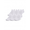 Ponožky Under Armour Essential 6-Pack No Show Socks - white/white/halo gray
