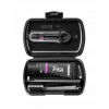 CURAPROX Travel set Black Is White zubná kefka, 2x medzizubná kefka stromčeková, zubná pasta 10 ml,