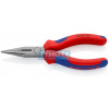 KNIPEX 25 02 140 Polguľaté kliešte s čepieľkami pre rádiotechniku, viaczložkové návleky,