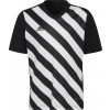 adidas teamwear Detský futbalový dres adidas Entrada 22 Graphic Jersey čierno-biely HF0123 Veľkosť: 128 cm