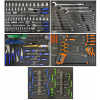 SP Tools Dielenský box SPT TECH - modrý SP42265 Typ: Vybavený, Počet náradí: 230 kusov