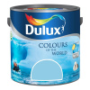 Dulux Colours of the World Farba na stenu, mrazivý tyrkys, matná, 2,5 l, 5163245