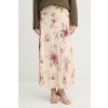 United Colors of Benetton sukňa z viskózy 4LKED005S béžová M