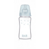 LOVI sklenená fľaša Botanic Blue 250 ml
