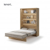 Dig-net nábytok Sklápacia posteľ Lenart BED CONCEPT BC-01 dub artisan | 140 x 200 cm