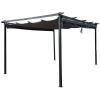 Pergola 3x4x2,4m/h z 4 markízami bočnými (Dodanie 4-10 dní)