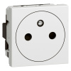 LEGRAND Zásuvka MOSAIC 2P+T 2M bílá
