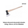 Sekera drevená slovenská násada, EXTOL PREMIUM Váha: 1250g