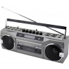 soundmaster SRR80TI Kazetový rekordér s rádiem v retro stylu, DAB plus , FM, kazeta, DAB plus , FM, Bluetooth, AUX