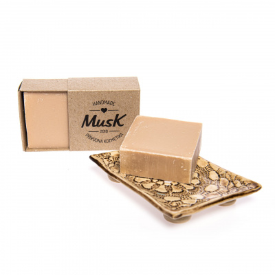 Prírodné soľné mydlo "SOĽNÁ KRÁSA" - MusK Balenie: papierová krabička MusK