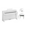 Yamaha CLP-845 White Digitálne piano set biely set