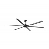 FARO Barcelona FARO 34207 - Stropný ventilátor ROTTERDAM XXL čierna pr.250 cm + diaľkové ovládanie FA34207 + záruka 3 roky zadarmo