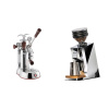 La Pavoni Esperto Abile + Eureka Mignon Zero 65 Speedy, CR chrome