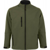 SOL'S | Relax, Pánska 3-vrst. softshell. bunda, zelená army, M