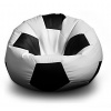 FITMANIA Sedací vak Futbalová LOPTA XXL 450L Vzor: 01 bílo-černá různé vzory