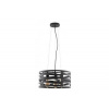 GTV Stropní svítidlo MARISA, AC 220–240 V, 50/60 Hz, 3*E27, max. 40 W, IP20, prům. 40 cm, trojité, černé