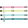 Cat collar, reflective, cat/paw motif