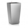 Kvetináč Lechuza Cubico 50 (95cm) Barva: Stříbrná kompletný set