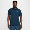 Nike Advantage Tennis pánske polo tričko Arm Navy/White M