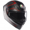 Prilba AGV K1 S Sling Matt Black Red Veľkosť: XS (53-54 cm)