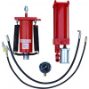 CARMAX Piest + manometer + pneumatické čerpadlo + hadicová súprava pre 50t lisy